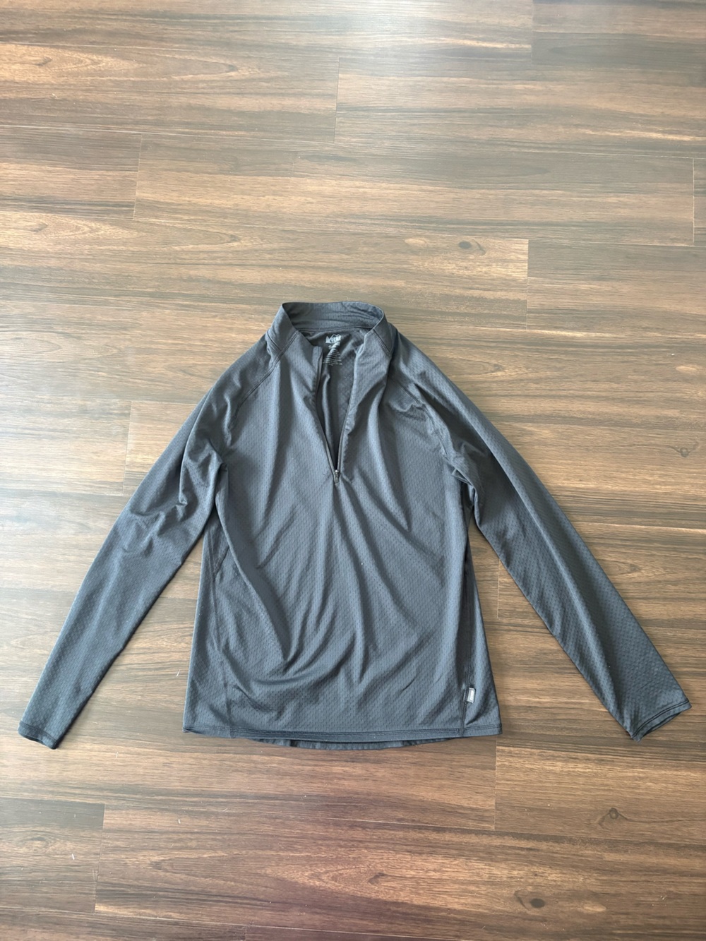 REI Men's Long-Sleeve Half-Zip Performance Pullover - Black